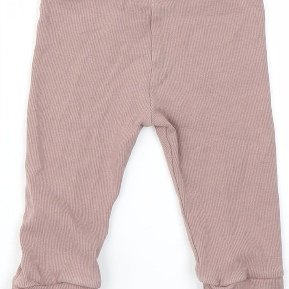 Nutmeg Girls Purple   Capri Leggings Size 12-18 Months