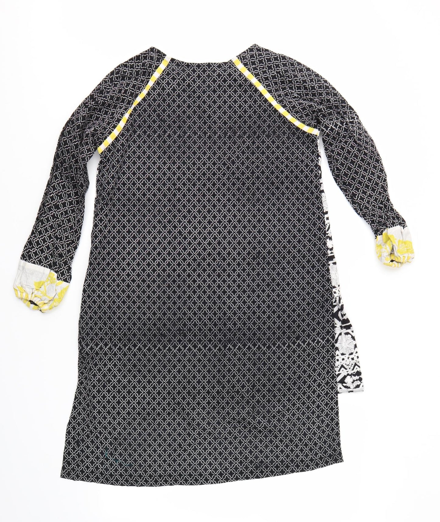 MARIA B  Womens Multicoloured Geometric  Fit & Flare  Size S