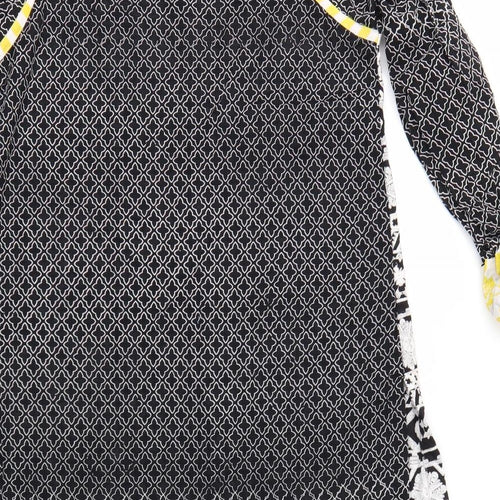 MARIA B  Womens Multicoloured Geometric  Fit & Flare  Size S