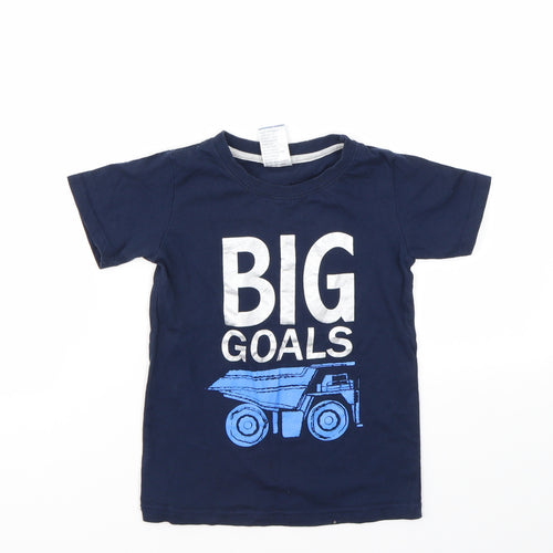 Ricochet Boys Blue   Basic T-Shirt Size 5 Years