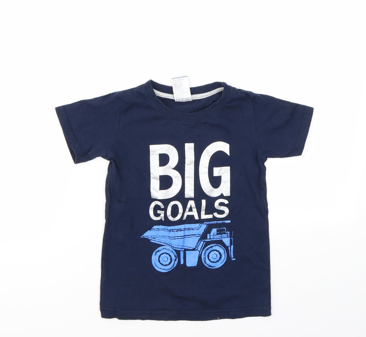 Ricochet Boys Blue Basic T-Shirt Size 5 Years