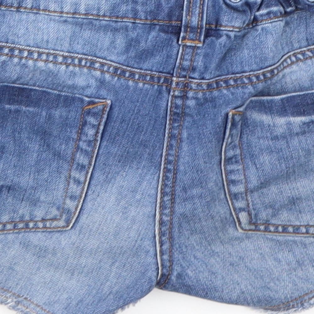 NEXT Girls Blue   Cut-Off Shorts Size 8 Years