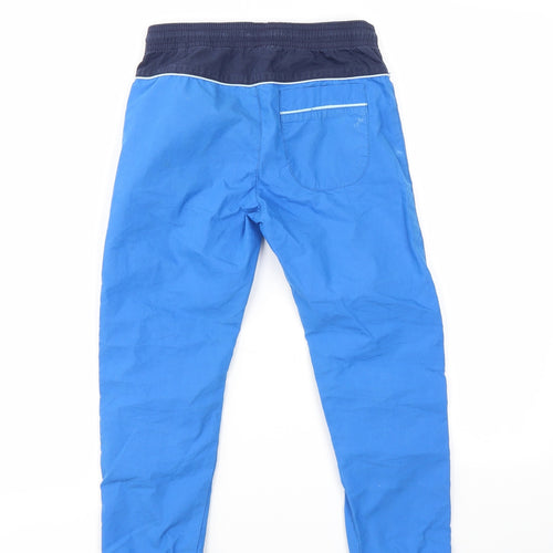 H&M Boys Blue   Jogger Trousers Size 6-7 Years
