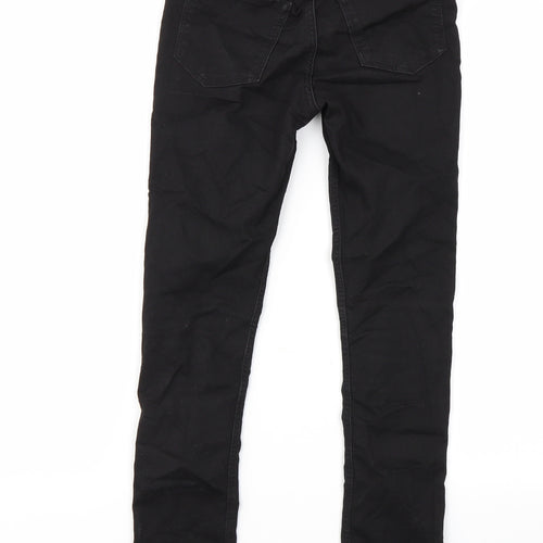 DENIM  Girls Black   Skinny Jeans Size 10-11 Years
