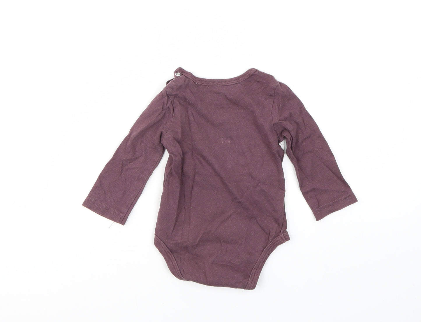 SO CUTE Girls Purple   Babygrow One-Piece Size 3-6 Months