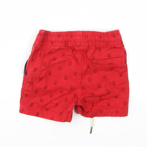 Parish Nation Boys Red Argyle/Diamond  Capri Jeans Size 18 Months