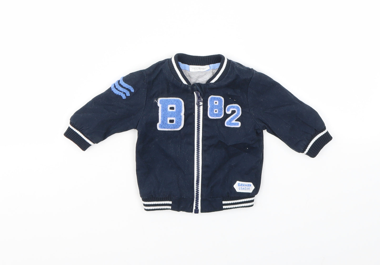 NEXT Boys Blue   Basic Jacket Jacket Size 12 Months