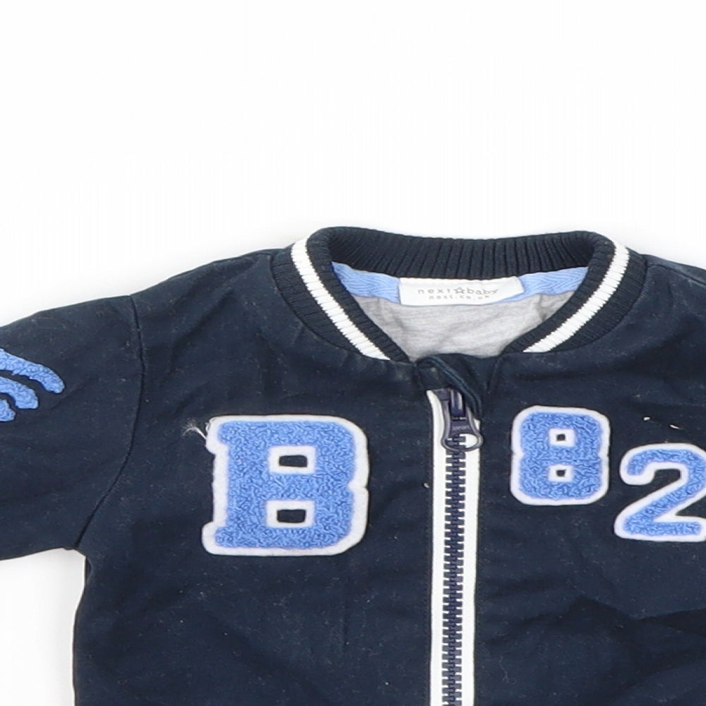 NEXT Boys Blue   Basic Jacket Jacket Size 12 Months