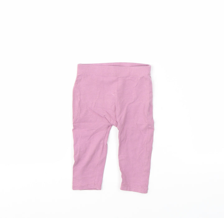 George Girls Pink   Capri Leggings Size 3-6 Months