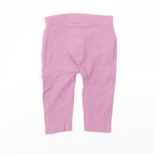 George Girls Pink   Capri Leggings Size 3-6 Months