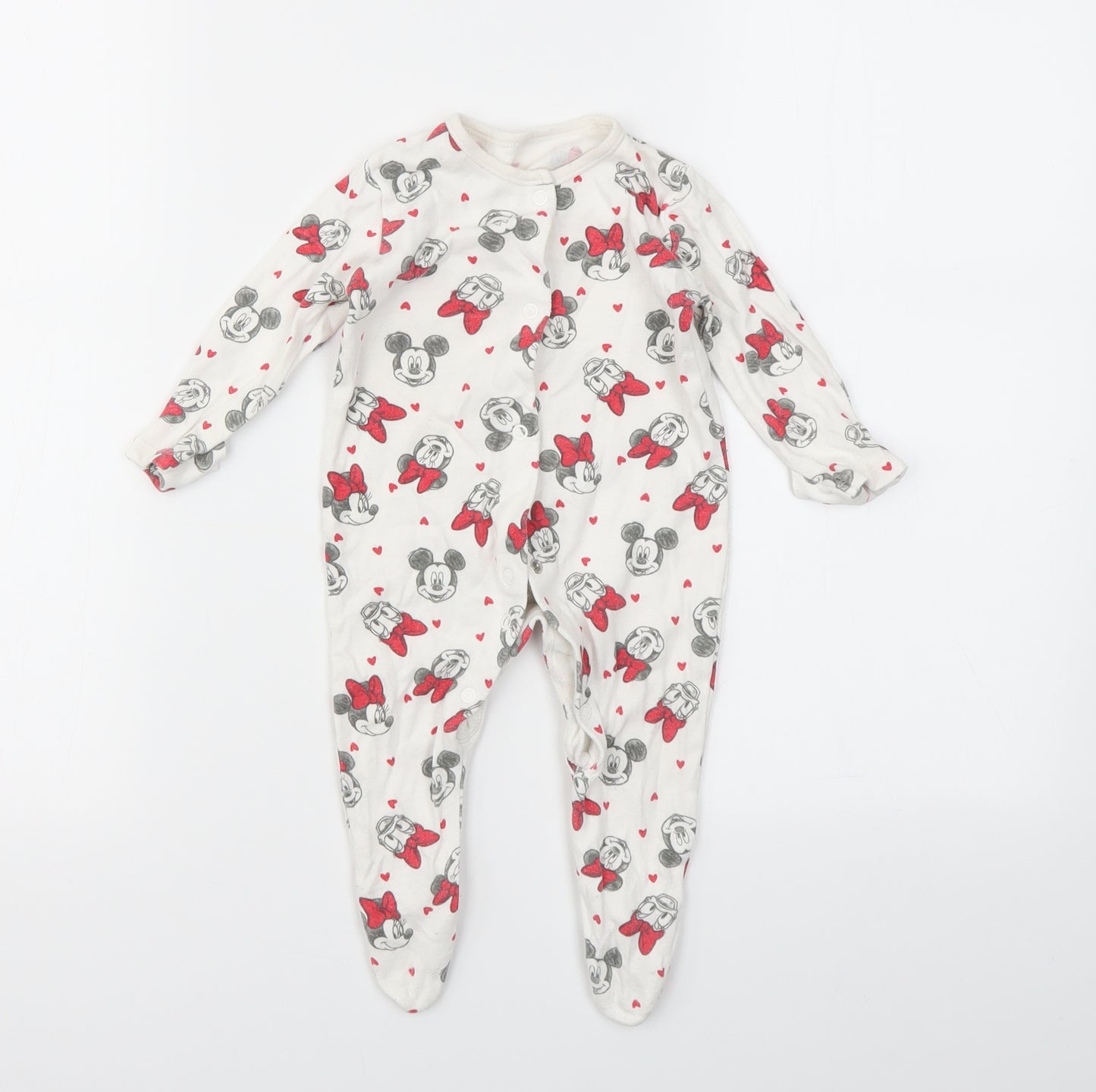 George Girls Multicoloured Animal Print  Catsuit One-Piece Size 3-6 Months