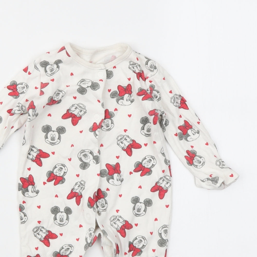 George Girls Multicoloured Animal Print  Catsuit One-Piece Size 3-6 Months