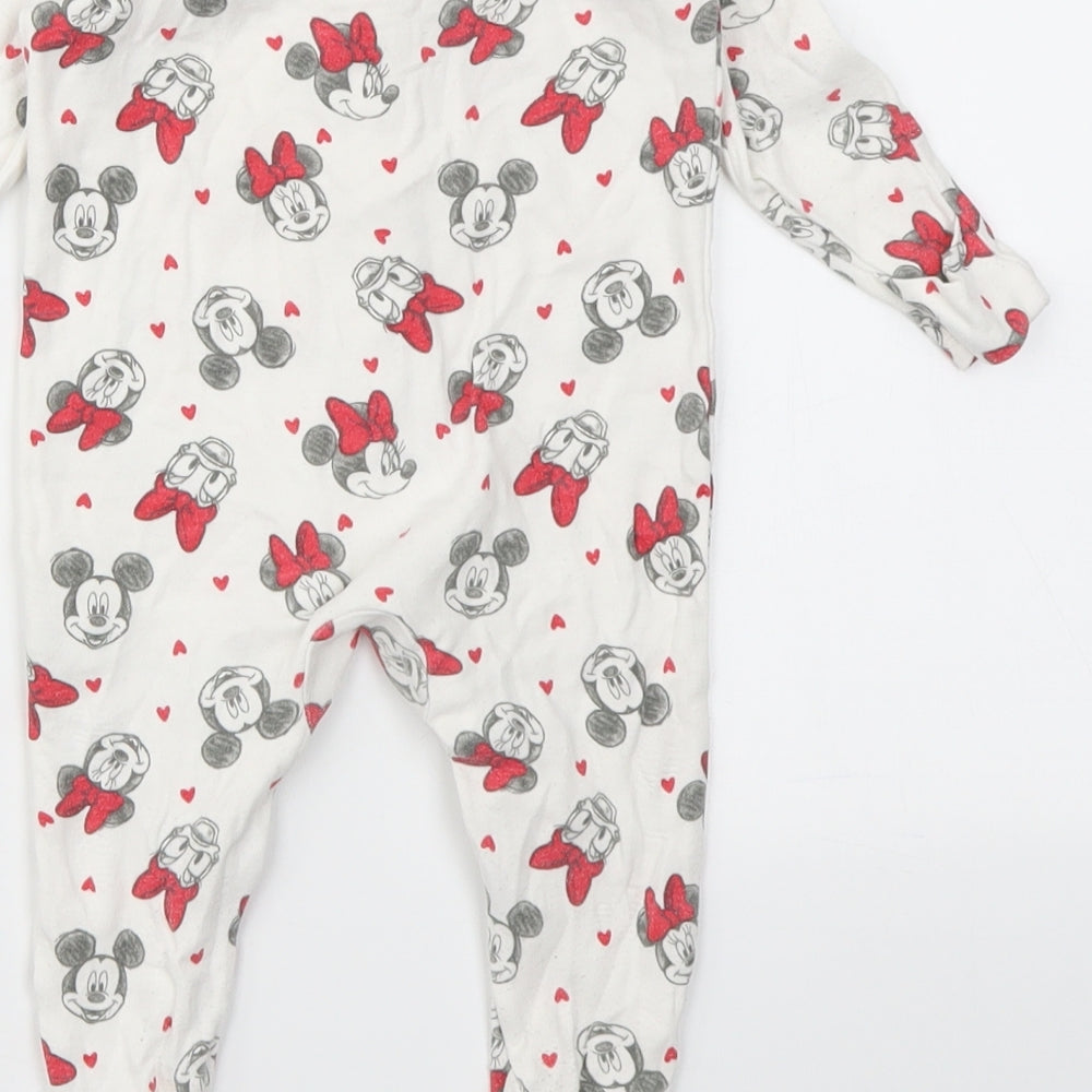 George Girls Multicoloured Animal Print  Catsuit One-Piece Size 3-6 Months