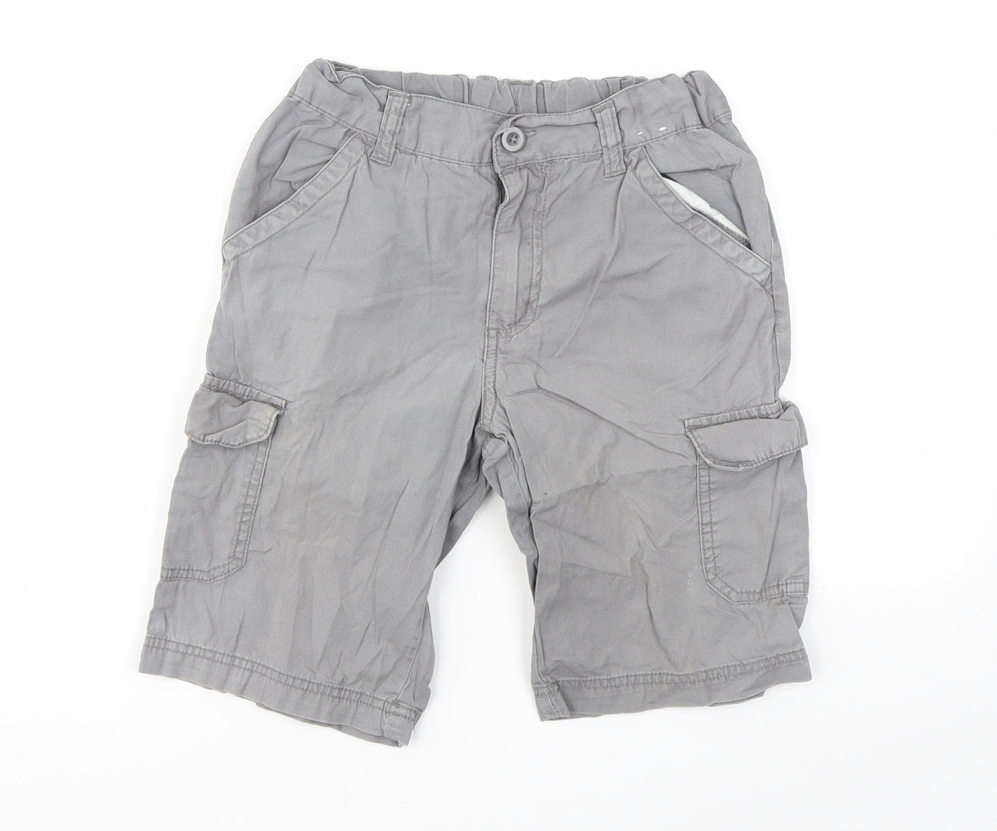 F&F Boys Grey   Chino Shorts Size 9-10 Years