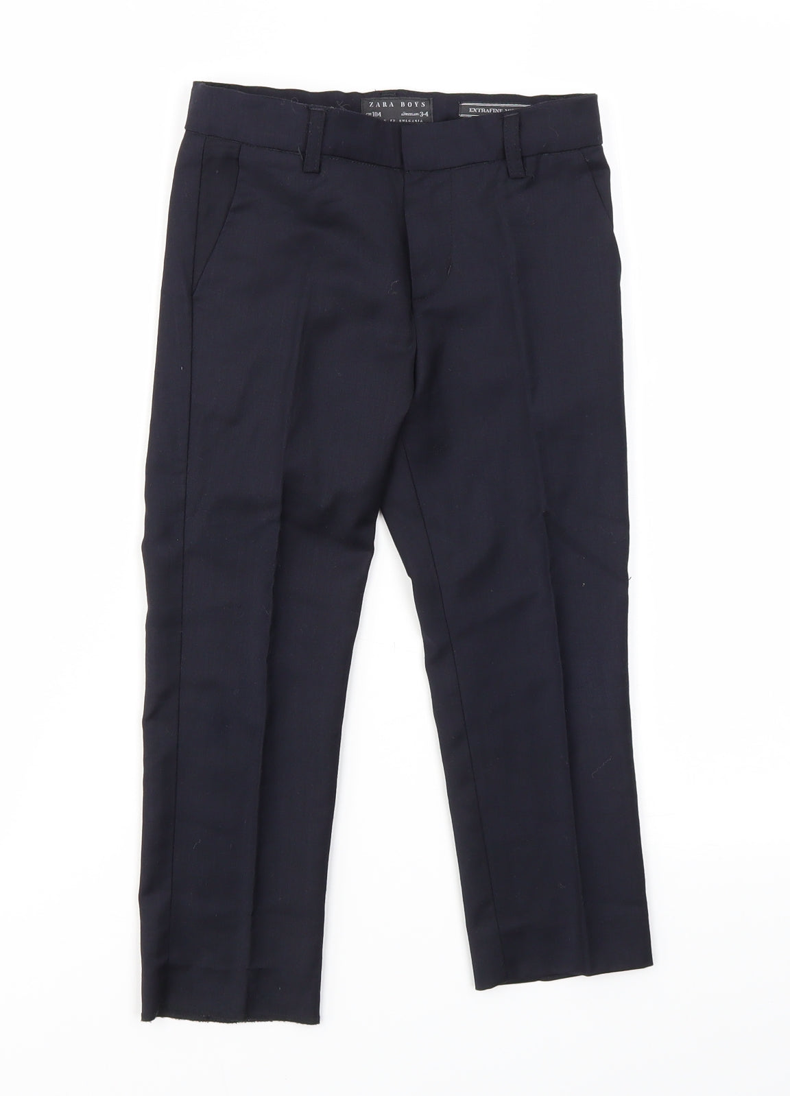 Zara Boys Blue   Capri Trousers Size 3-4 Years