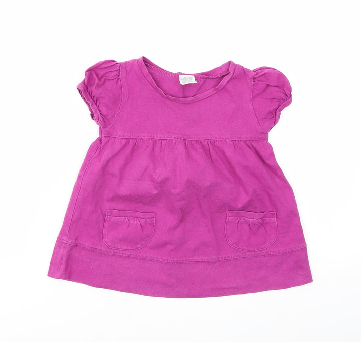 Preworn Girls Purple   Fit & Flare  Size 18 Months