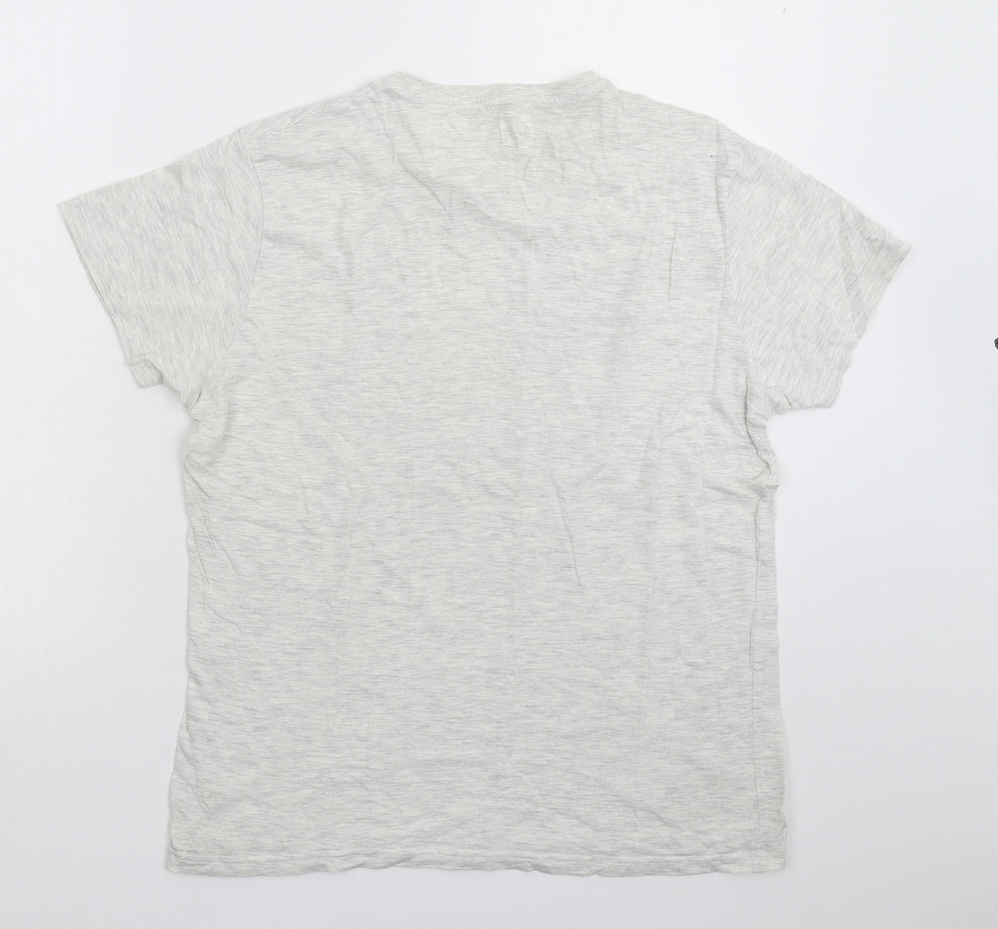 Cedar Wood State Mens Grey    T-Shirt Size M