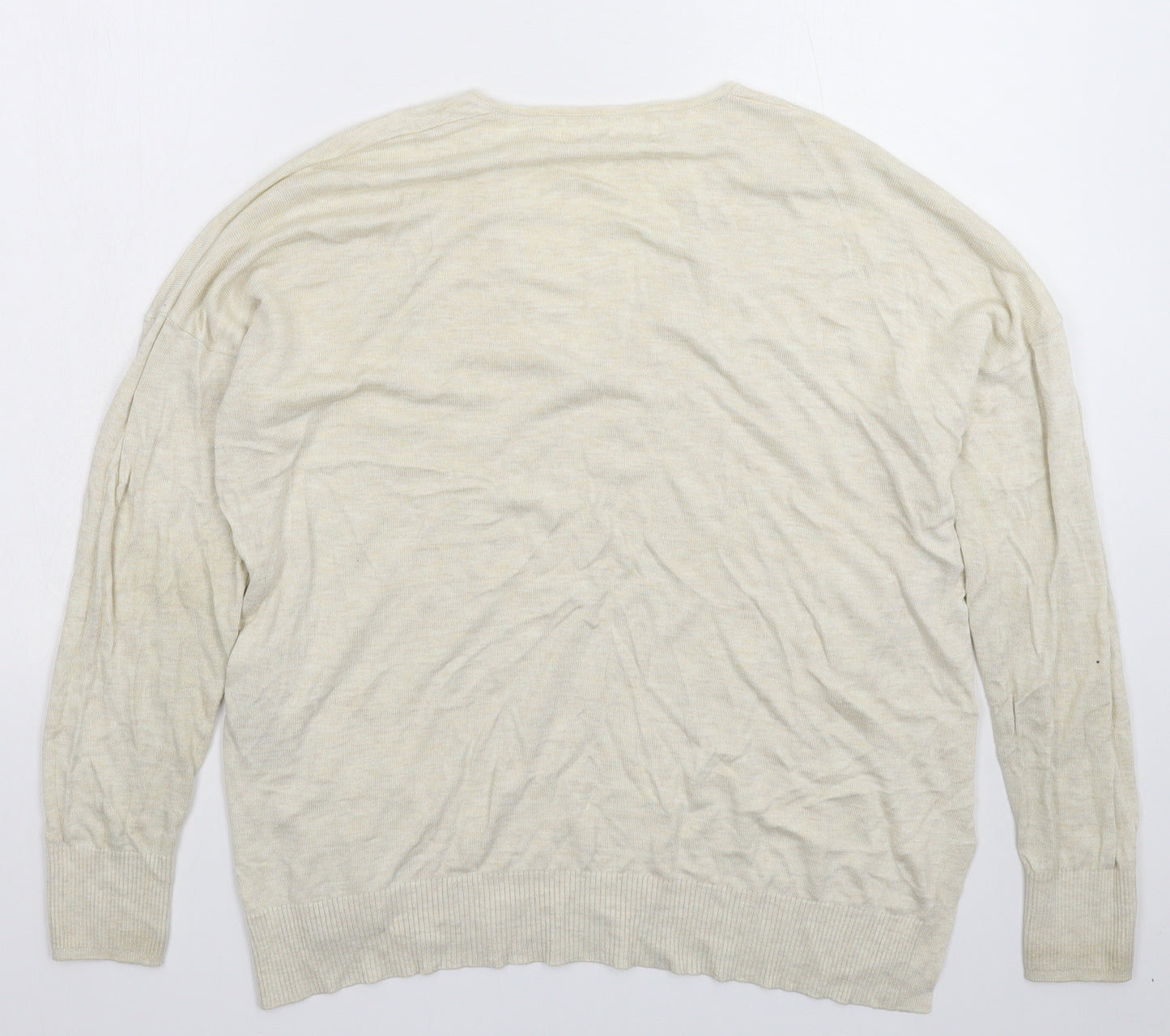 Inwear Womens Grey  Knit Pullover Jumper Size L