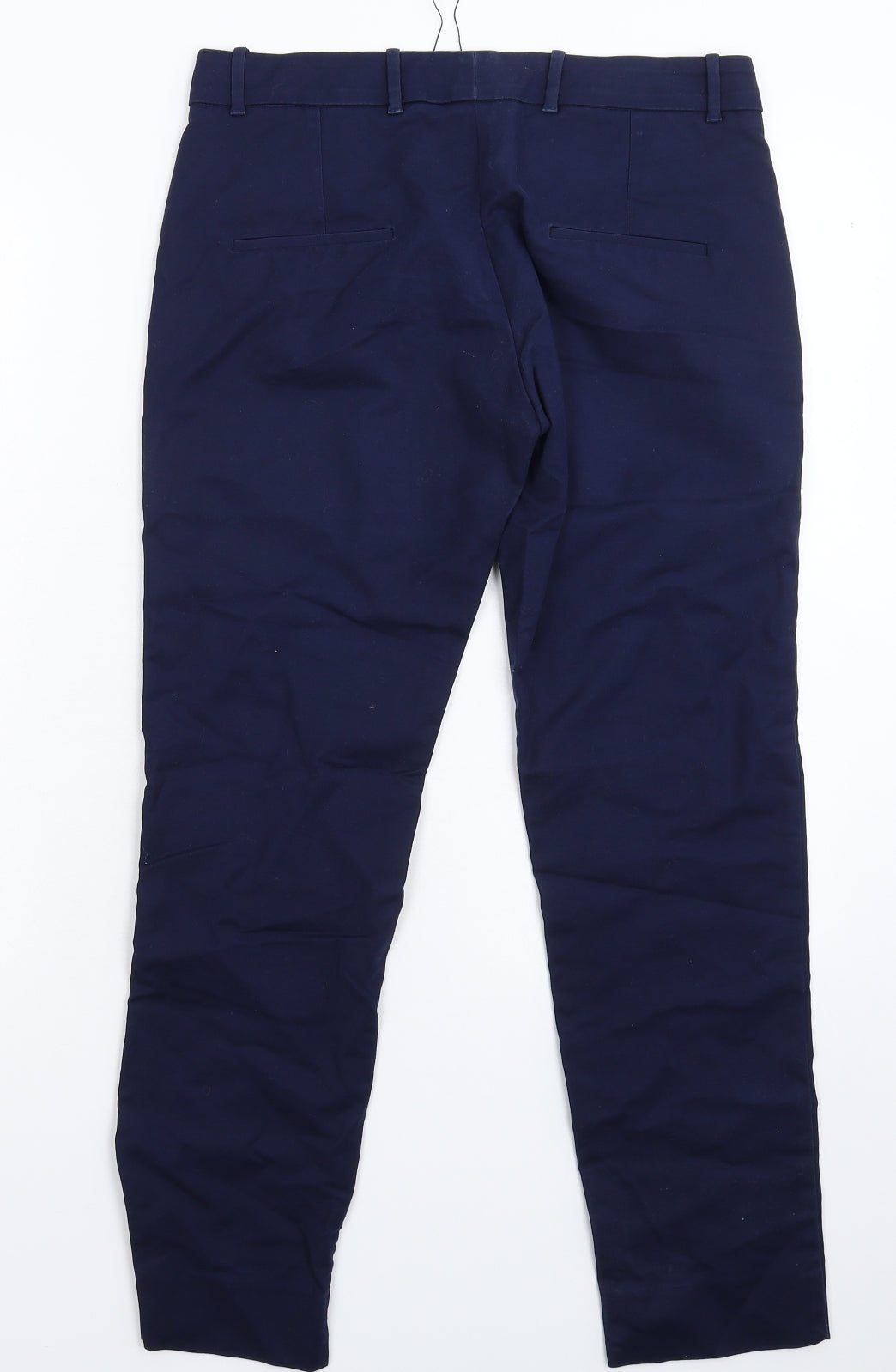 Mango Womens Blue   Chino Trousers Size 8 L26 in