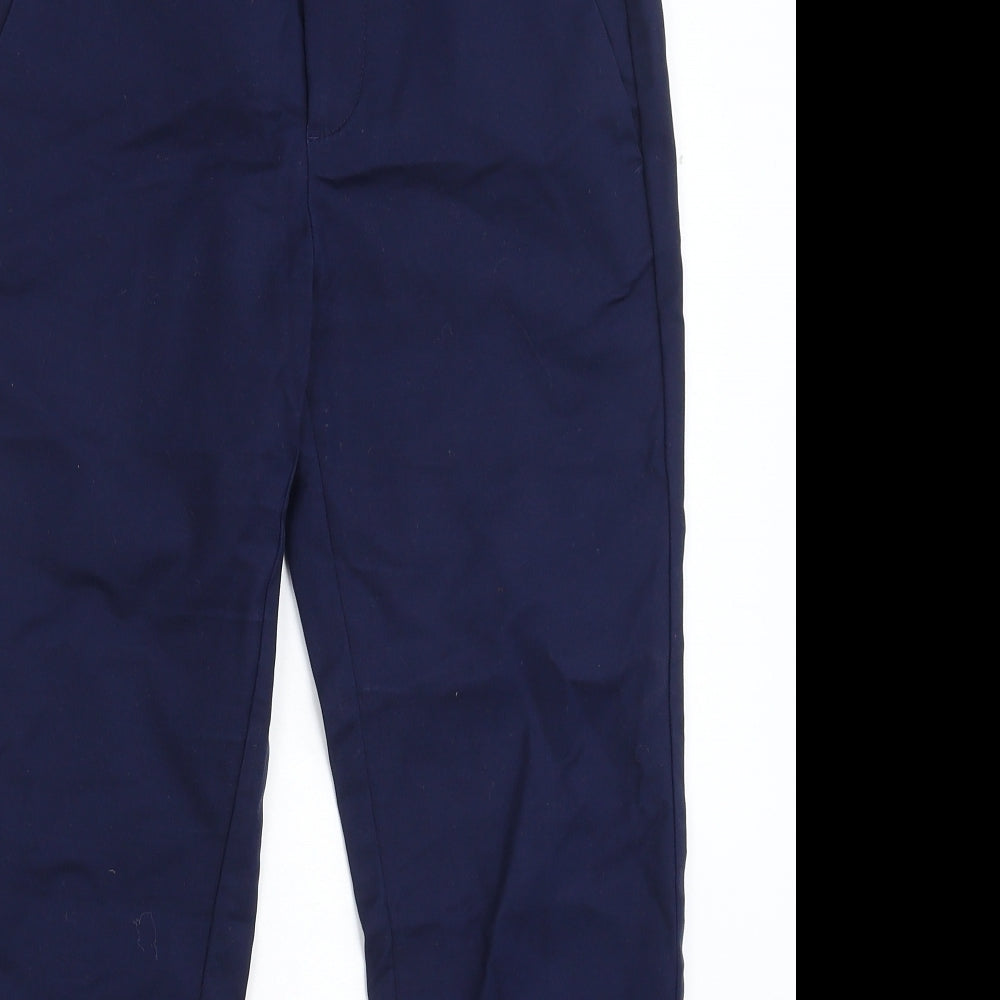 Mango Womens Blue   Chino Trousers Size 8 L26 in