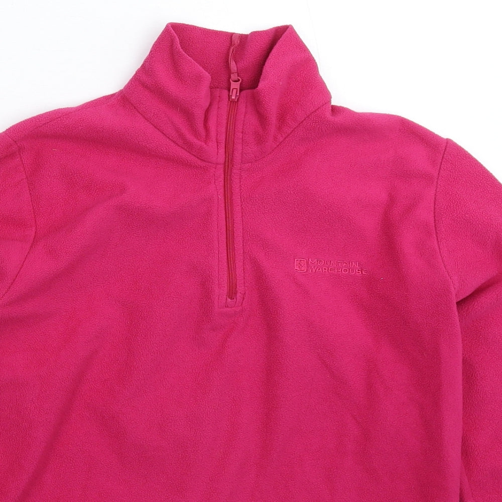 Mountain Warehouse Womens Pink  Fleece Jacket  Size 8