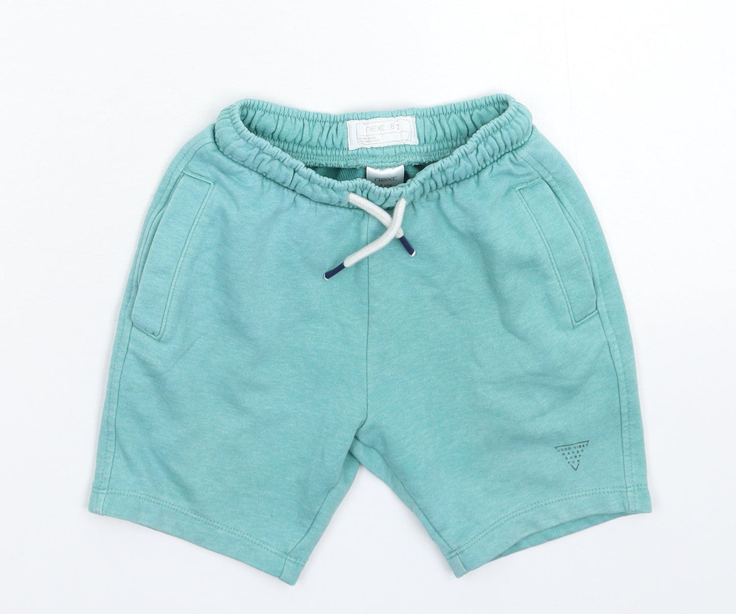 NEXT Boys Green   Sweat Shorts Size 4 Years