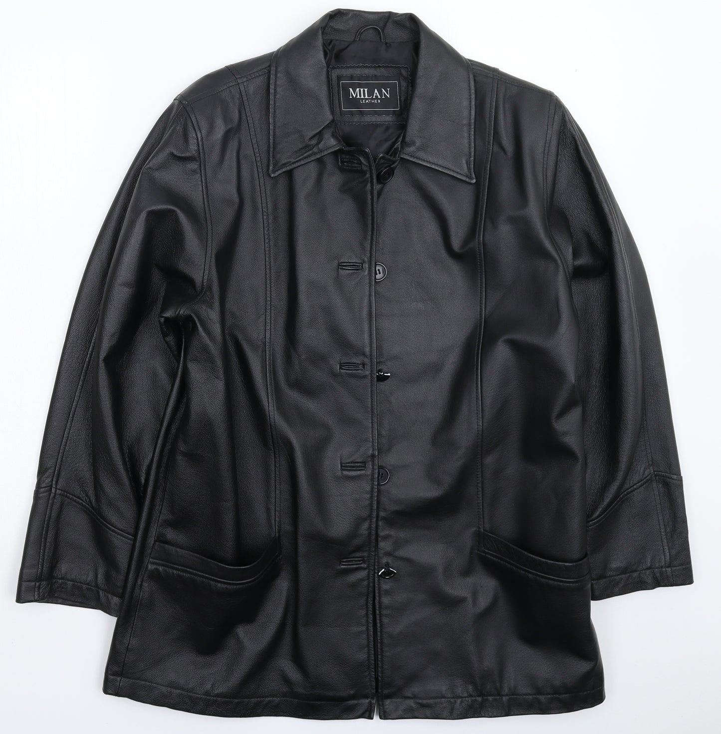 Milan Womens Black   Jacket  Size 16