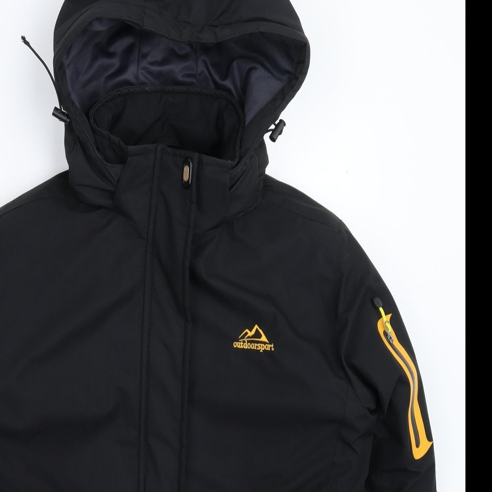 Outdoor Sport Mens Black   Jacket Coat Size M