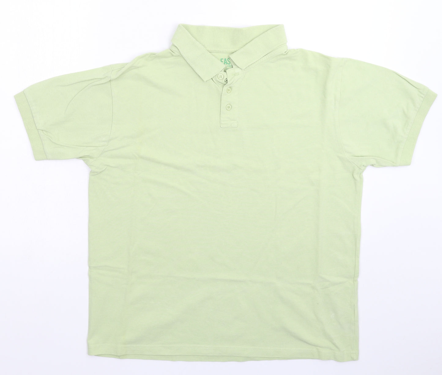 Easy Mens Green    Polo Size M