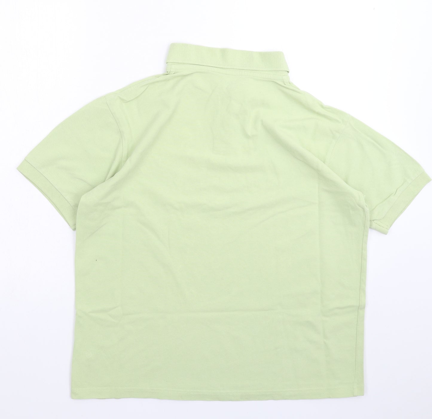 Easy Mens Green    Polo Size M