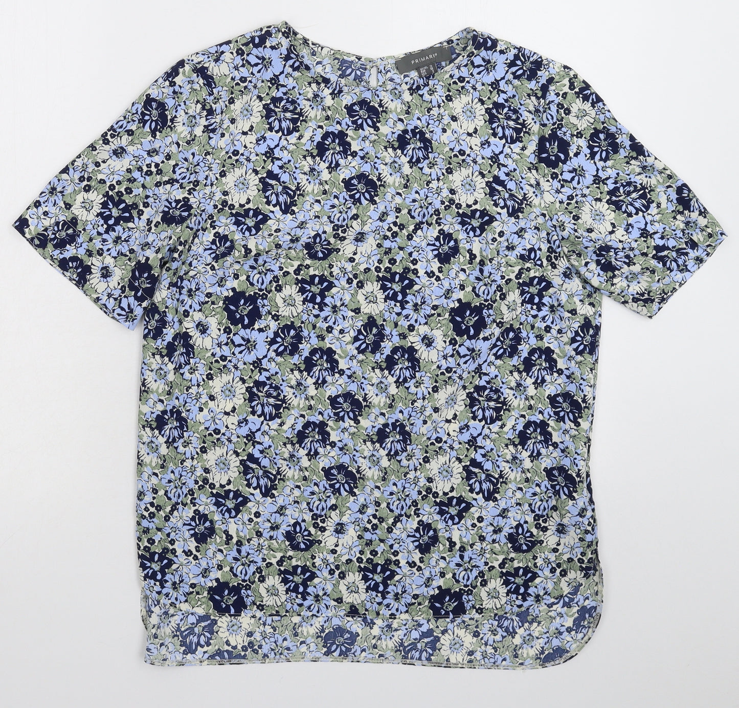 Primark Womens Multicoloured Floral  Basic Blouse Size 10