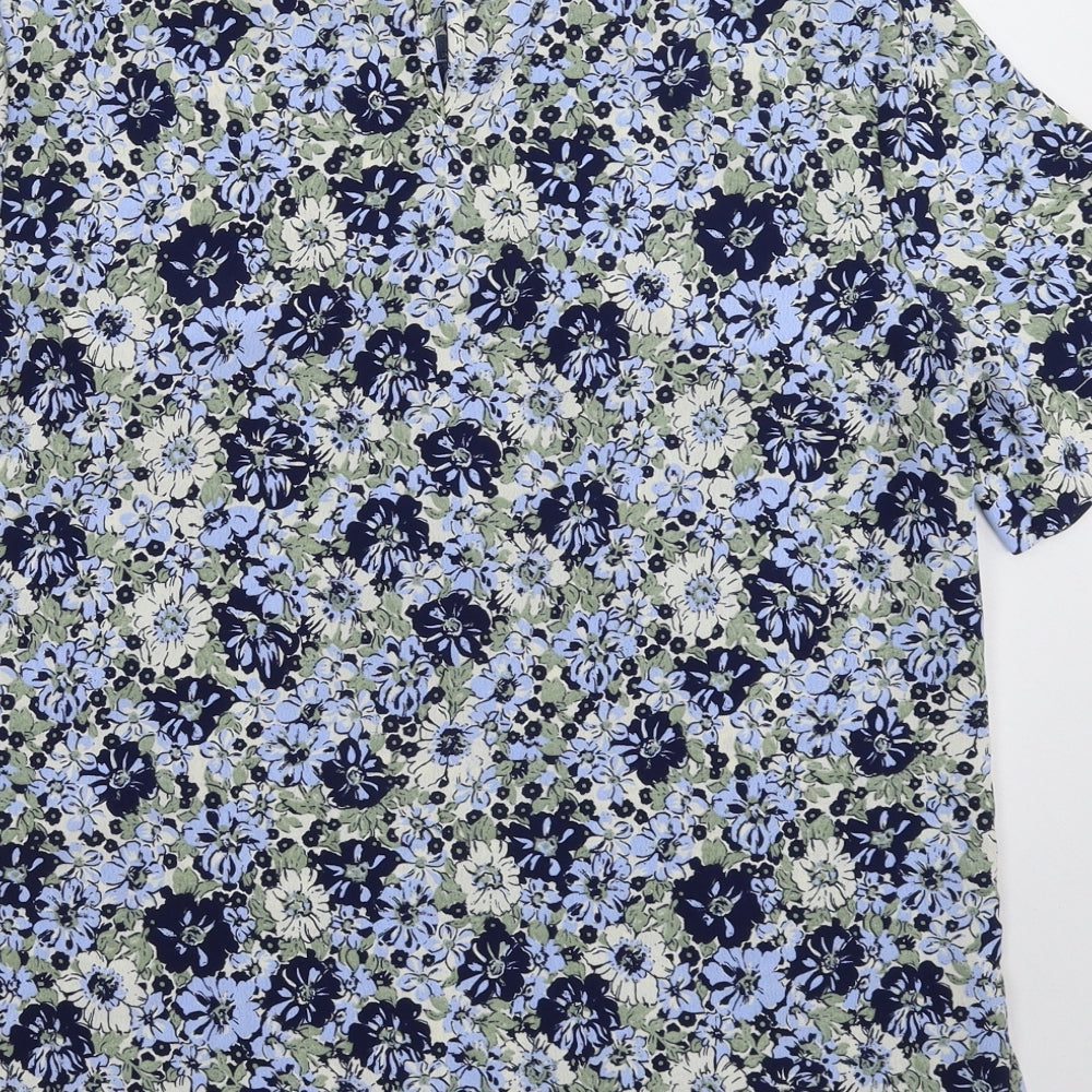 Primark Womens Multicoloured Floral  Basic Blouse Size 10