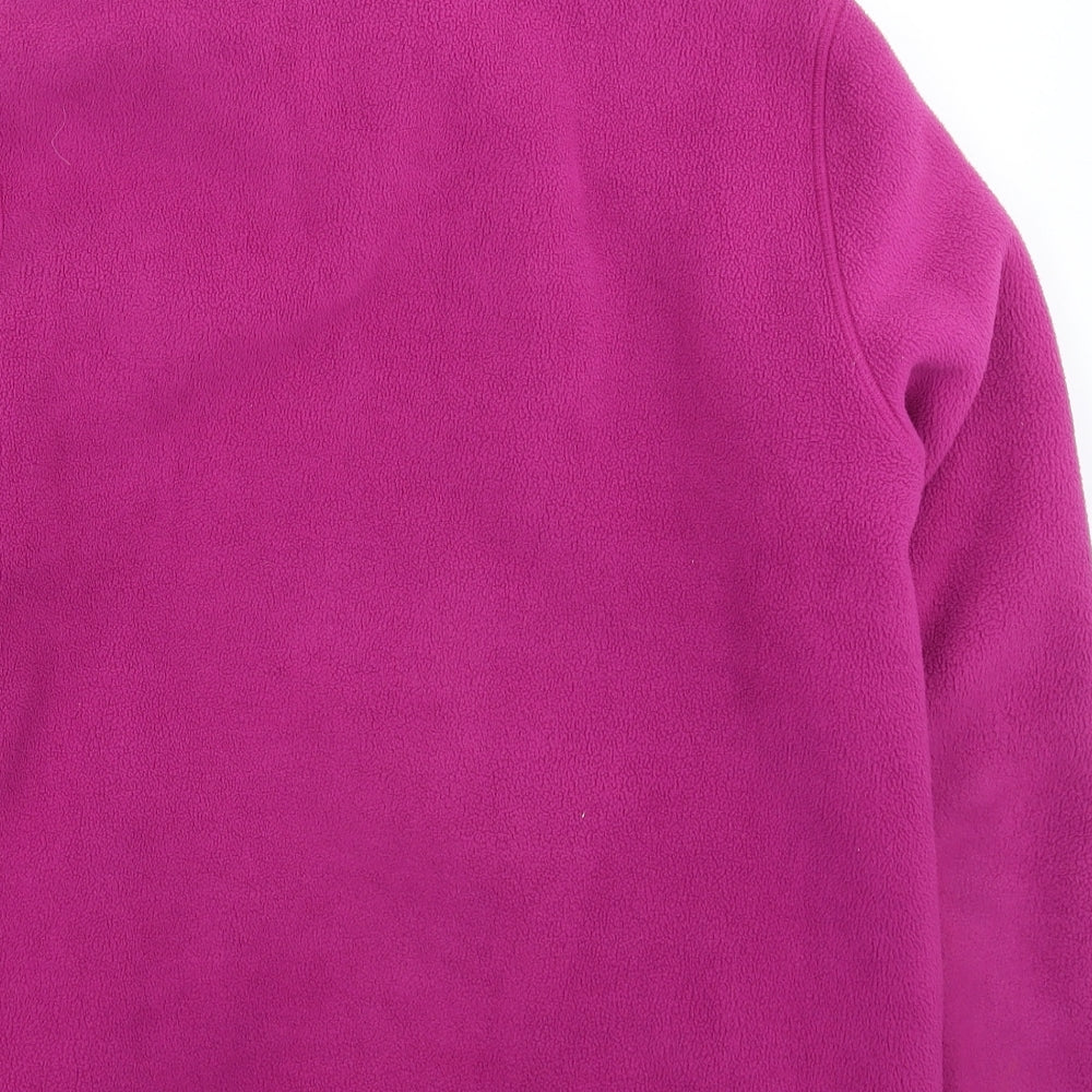 Marks and Spencer Womens Pink  Fleece Jacket  Size 12