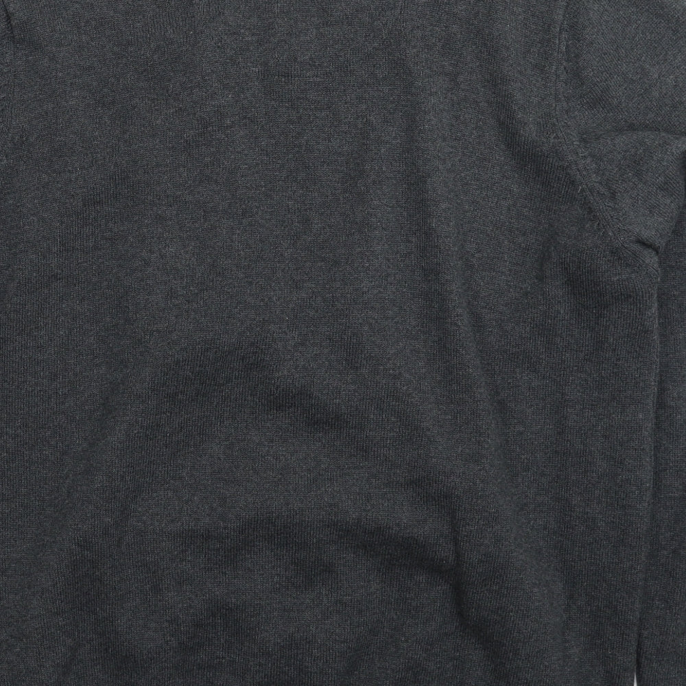 Marks and Spencer Mens Grey  Knit Pullover Jumper Size L