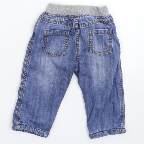 Merc Baby Blue  Denim Capri Jeans Size 9 Months