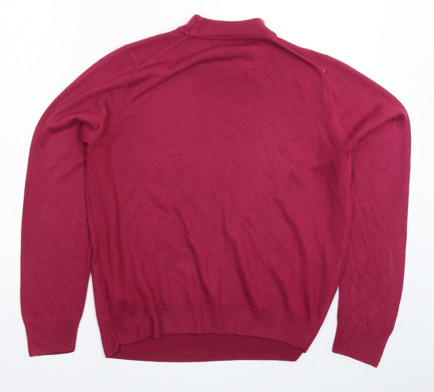 Marks and Spencer Womens Pink  Knit Pullover Jumper Size 16