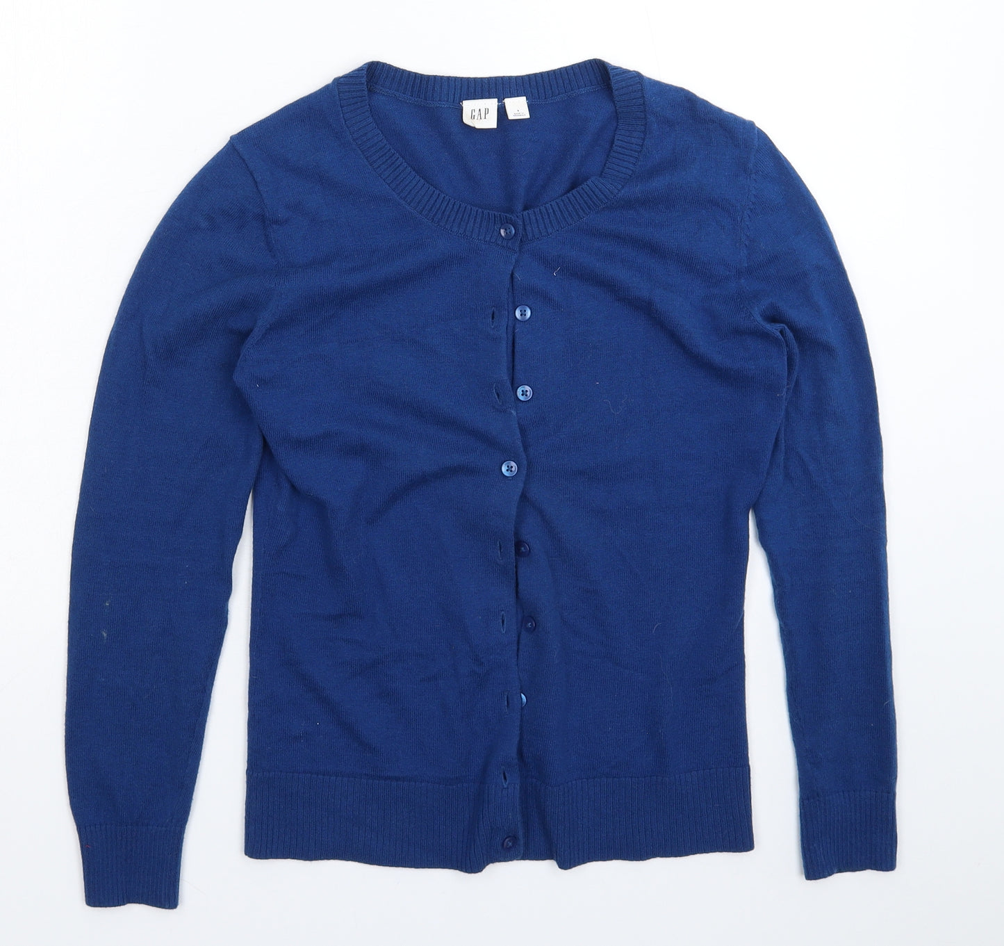 Gap Womens Blue  Knit Cardigan Jumper Size S