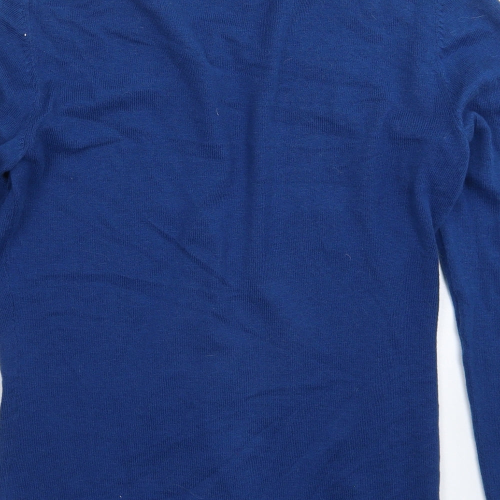 Gap Womens Blue  Knit Cardigan Jumper Size S