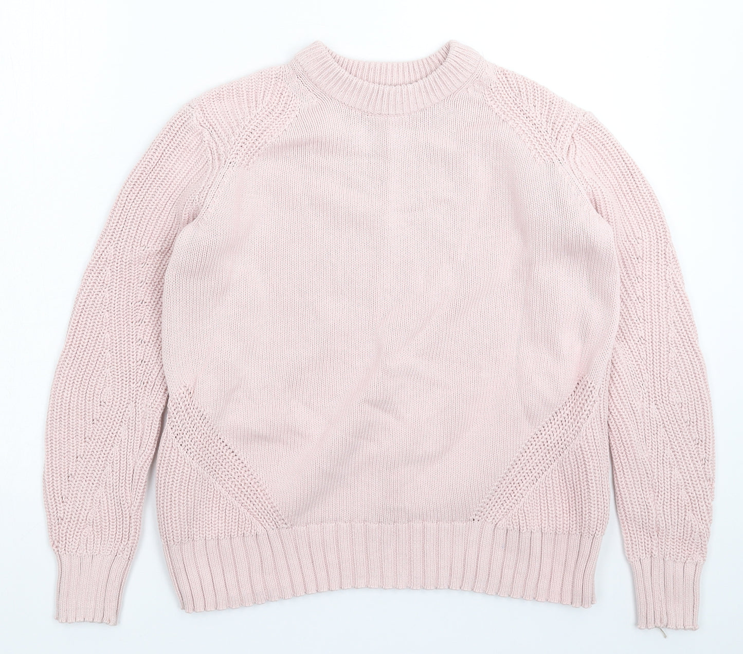 Marks and Spencer Womens Pink  Knit Pullover Jumper Size S