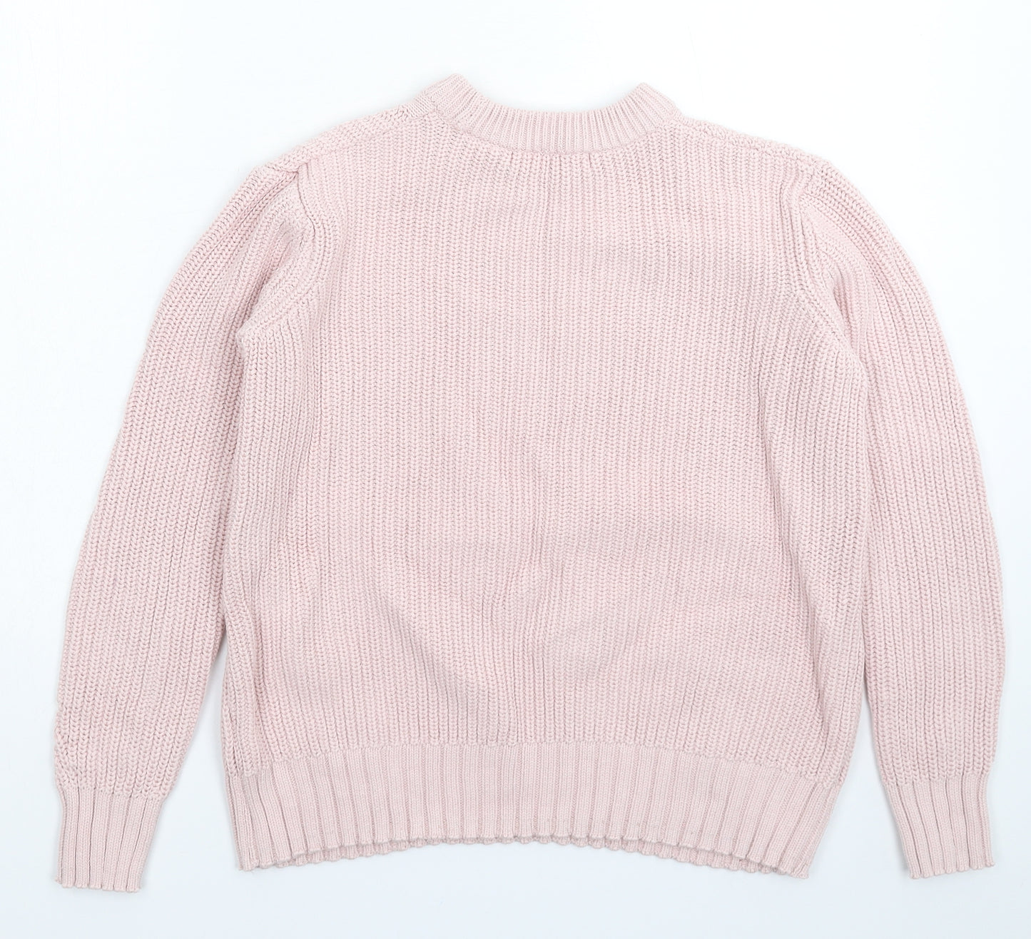 Marks and Spencer Womens Pink  Knit Pullover Jumper Size S