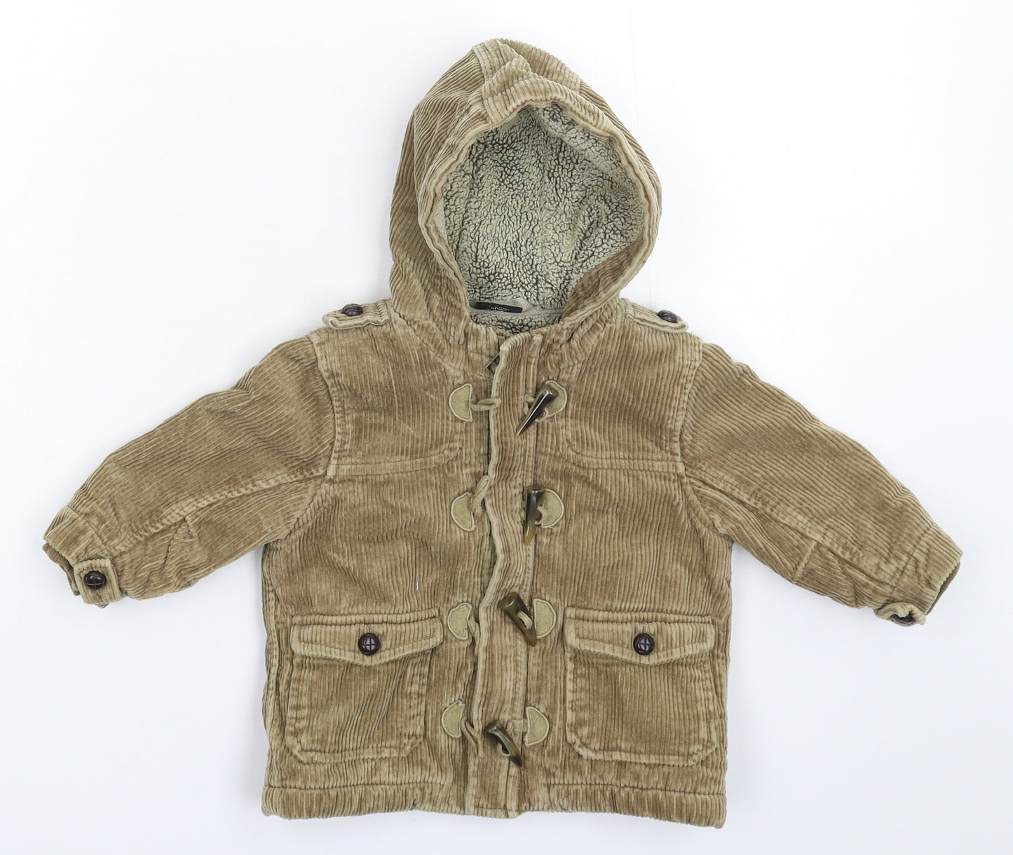 NEXT Baby Beige  Corduroy Jacket  Size 9-12 Months