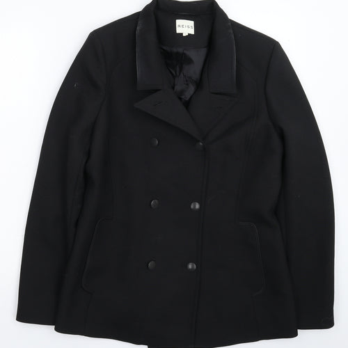 Reiss Womens Black   Jacket Blazer Size L