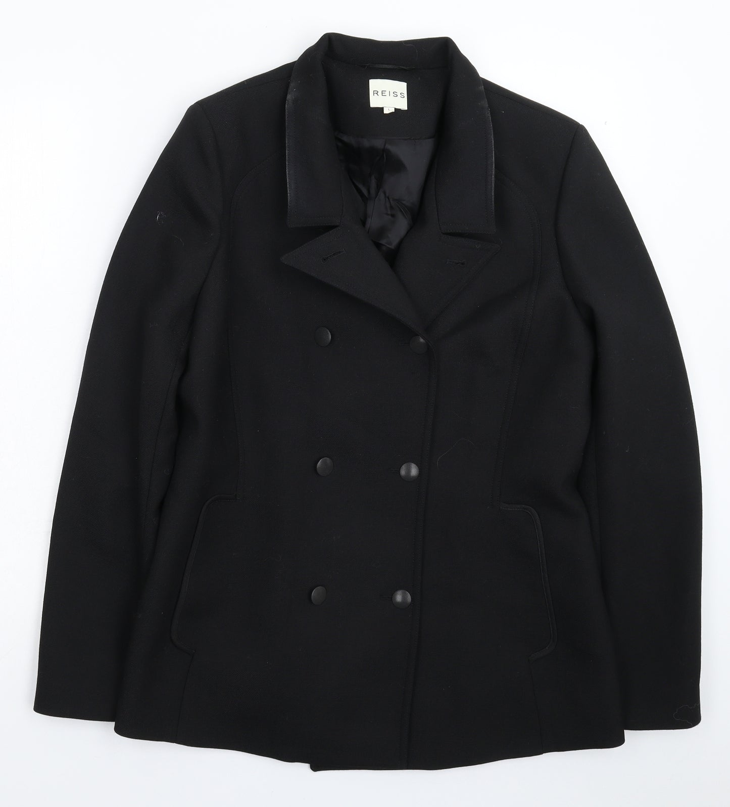 Reiss Womens Black   Jacket Blazer Size L