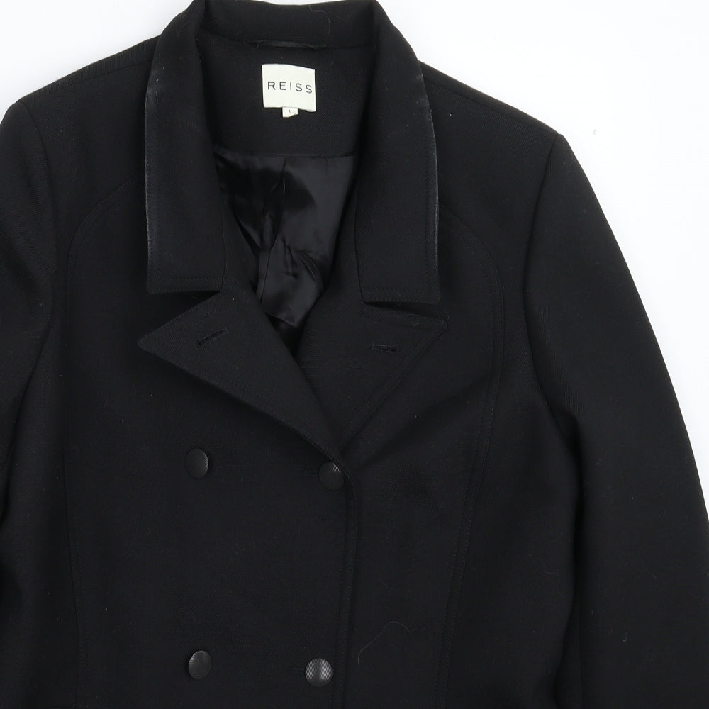 Reiss Womens Black   Jacket Blazer Size L