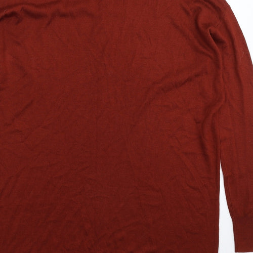 Papaya Womens Brown  Knit Jumper Dress  Size M