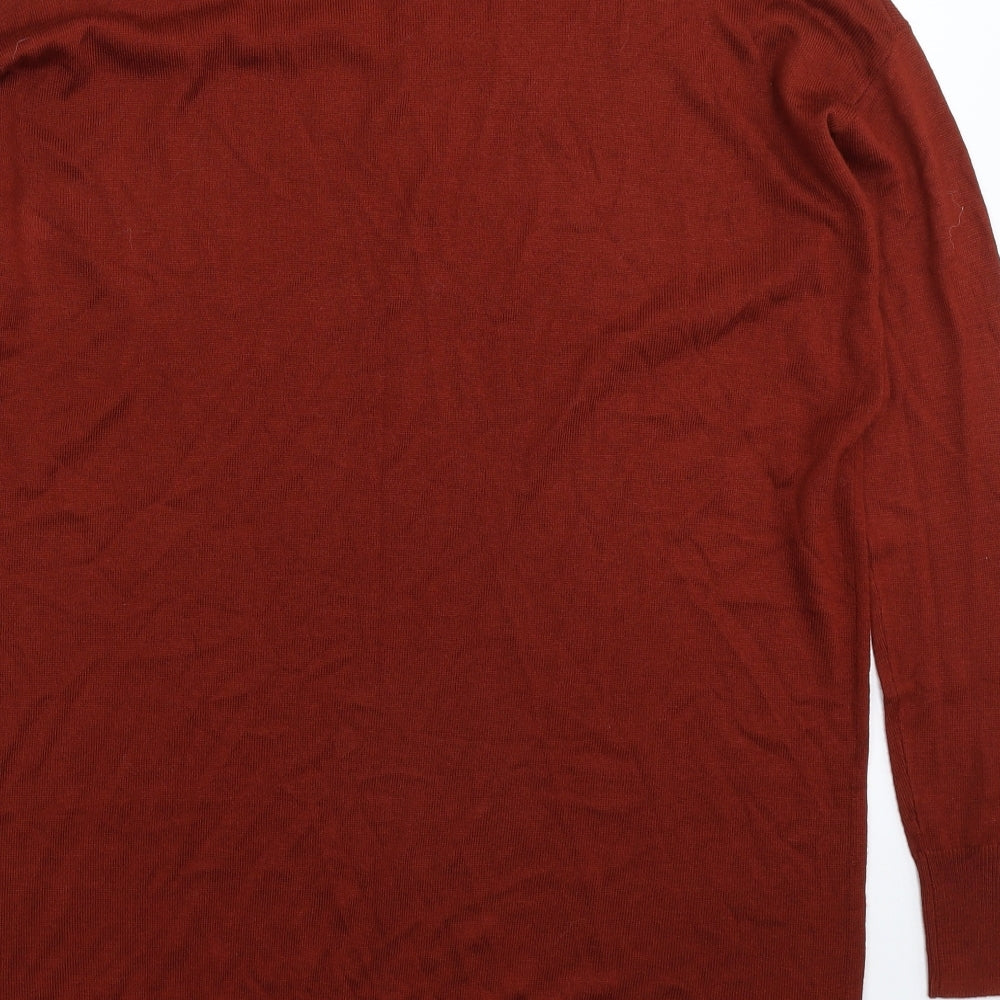 Papaya Womens Brown  Knit Jumper Dress  Size M