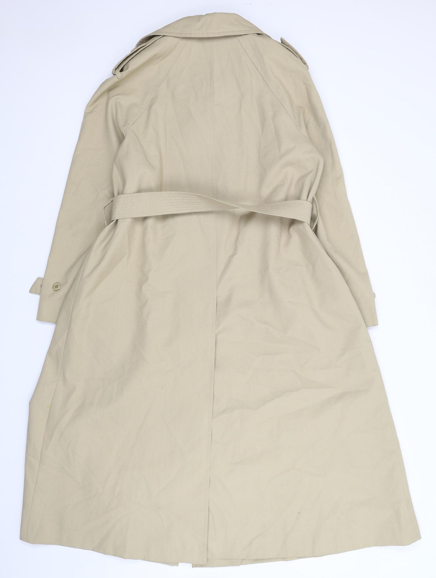 Quelrayn Womens Beige   Trench Coat Coat Size XL