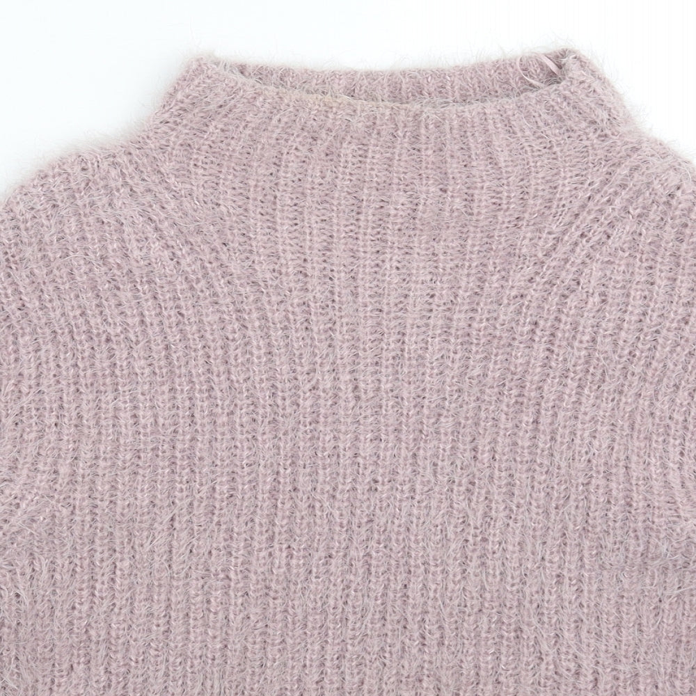 TU Womens Pink  Knit Pullover Jumper Size 12