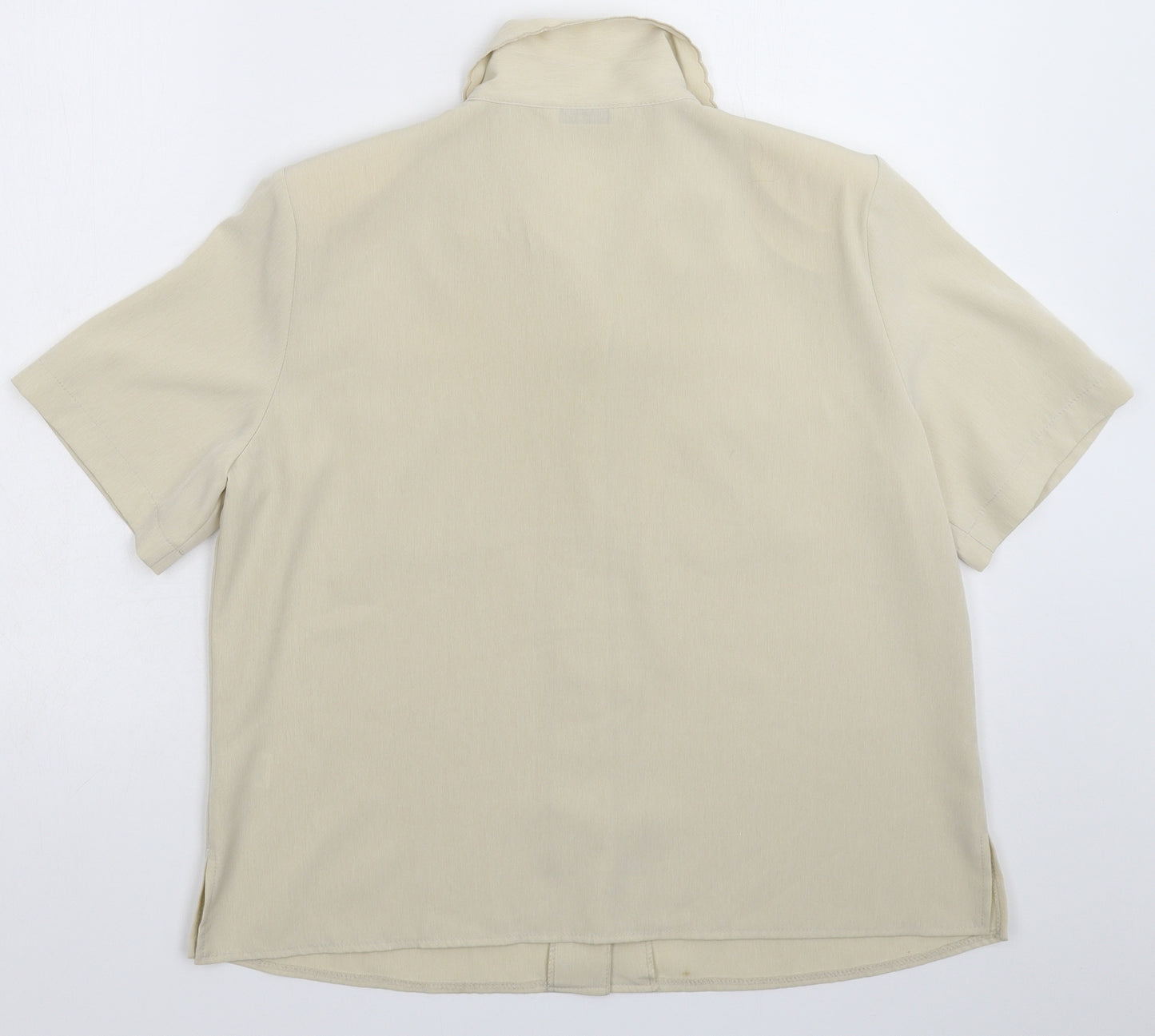 Berkertex Womens Grey   Basic Button-Up Size 16