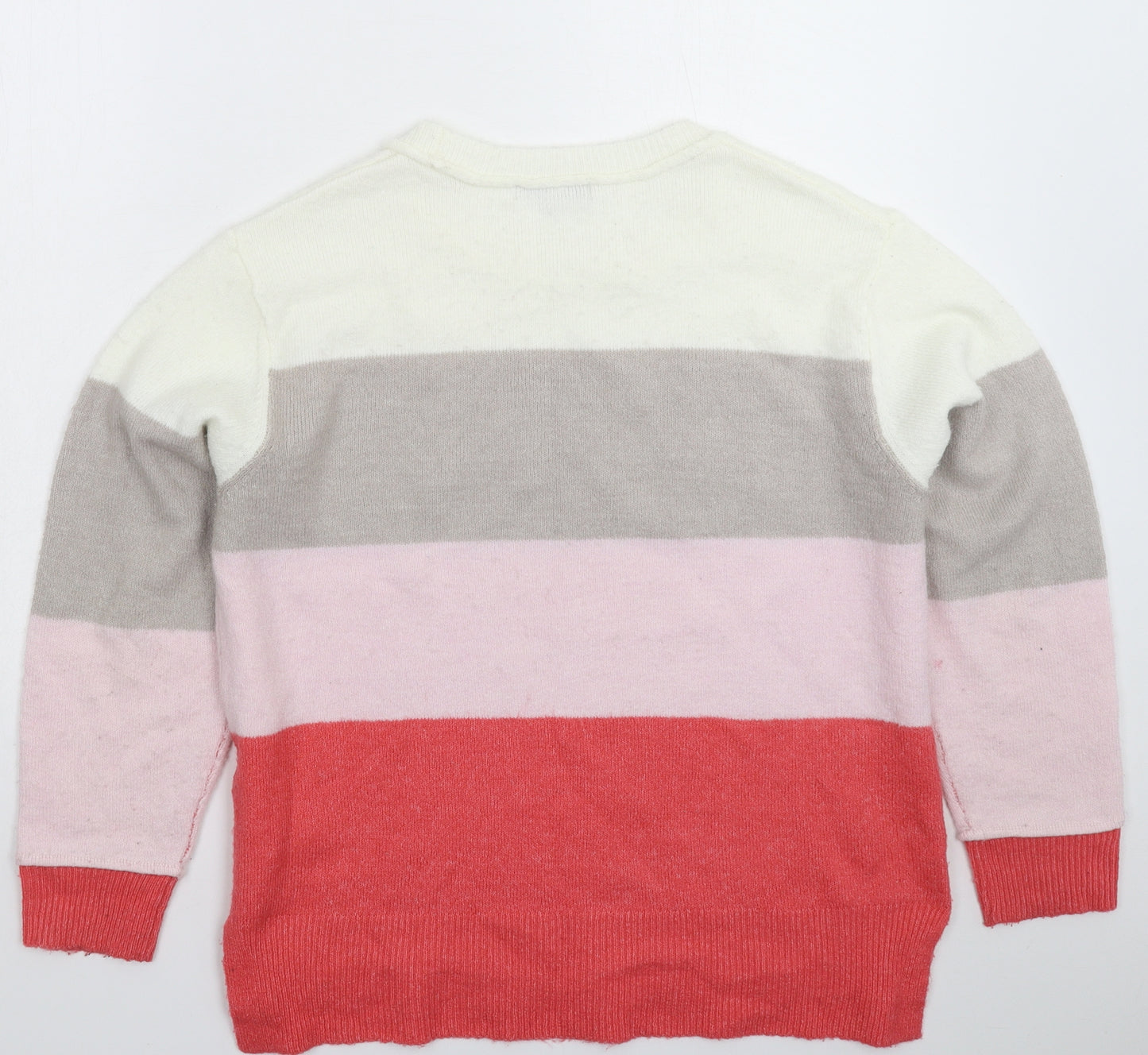 Nutmeg Womens Multicoloured  Knit Pullover Jumper Size 12